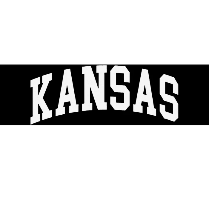 Kansas Throwback Design Classic Bumper Sticker