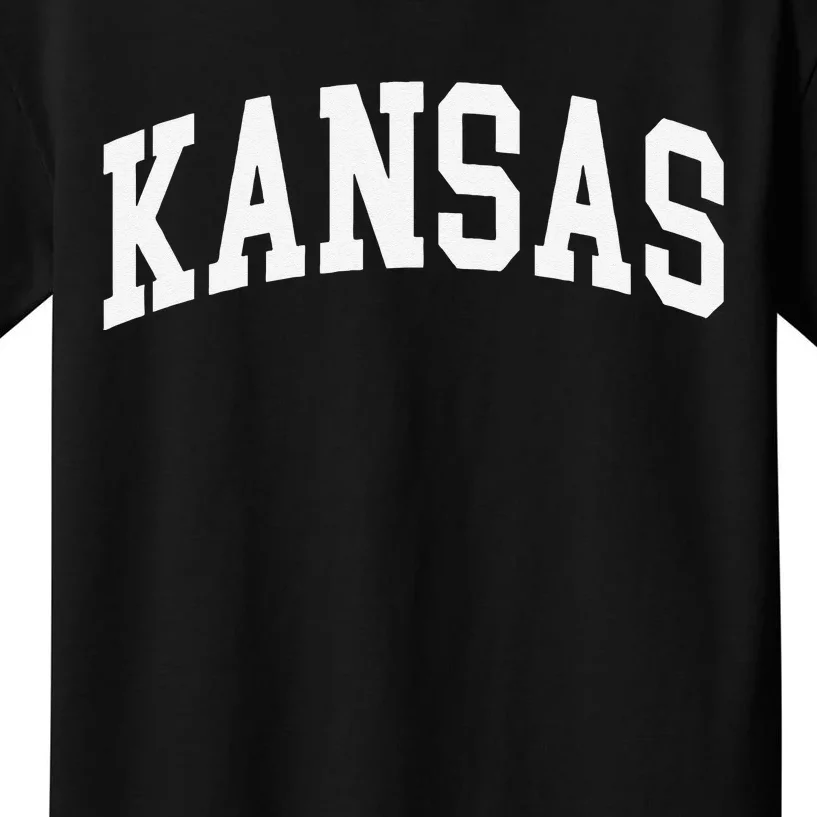 Kansas Throwback Design Classic Kids T-Shirt