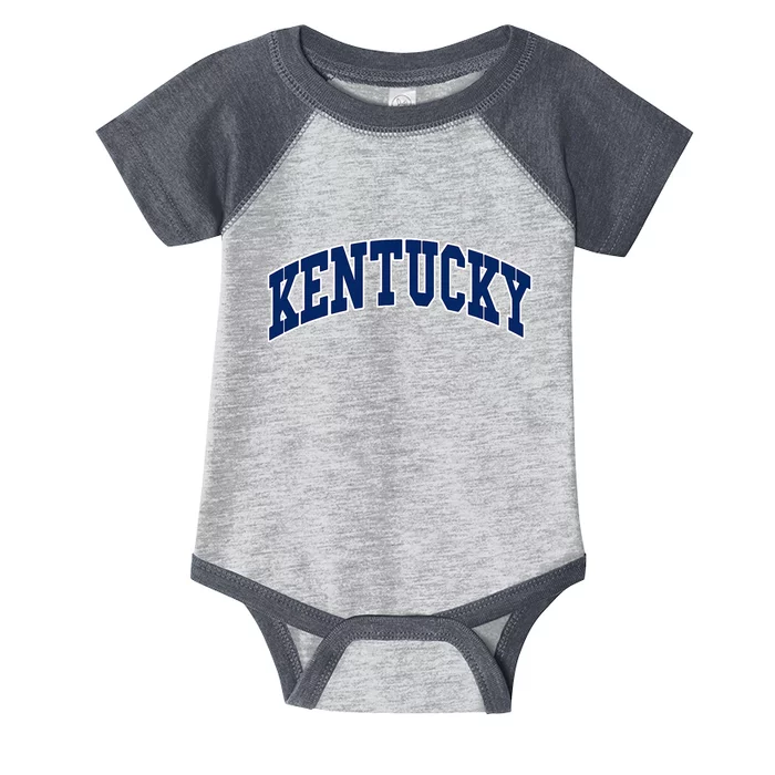 Kentucky Throwback Design Classic Infant Baby Jersey Bodysuit