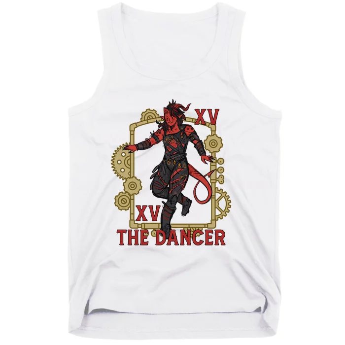 Karlach The Dancer Tarot Card Karlach Video Games Tank Top