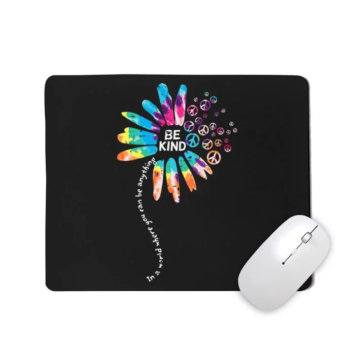 Kind Tye Dye Orange Anti Bullying Unity Day Mousepad