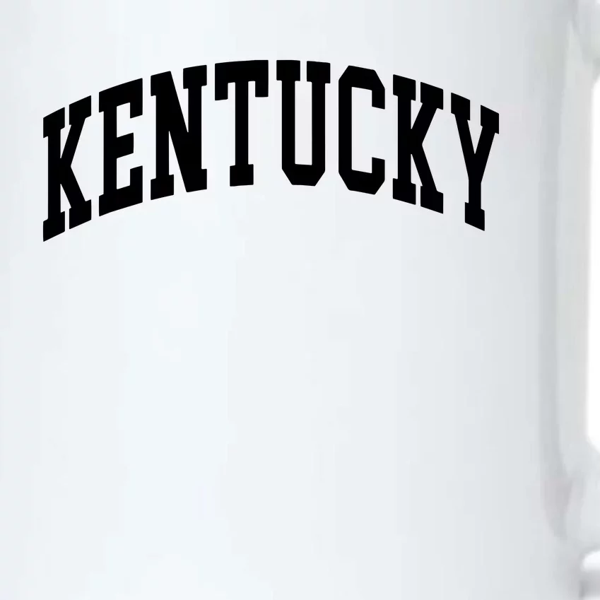 Kentucky Throwback Design Classic Black Color Changing Mug