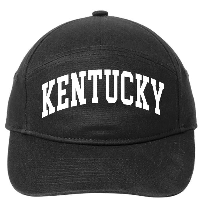 Kentucky Throwback Design Classic 7-Panel Snapback Hat