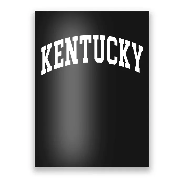 Kentucky Throwback Design Classic Poster