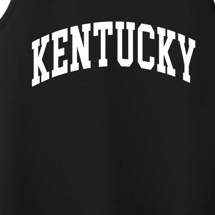 Kentucky Throwback Design Classic Performance Tank