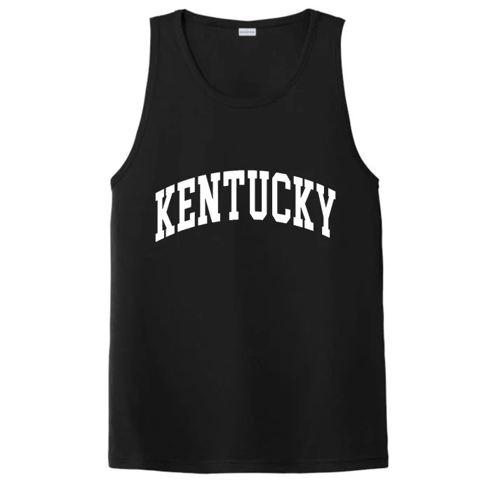 Kentucky Throwback Design Classic Performance Tank