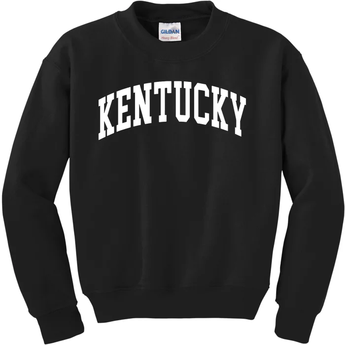 Kentucky Throwback Design Classic Kids Sweatshirt