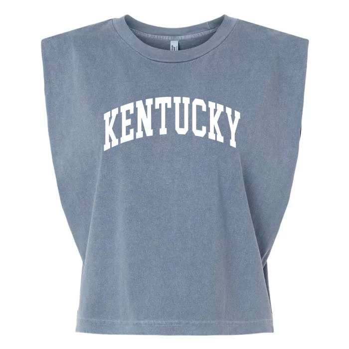 Kentucky Throwback Design Classic Garment-Dyed Women's Muscle Tee