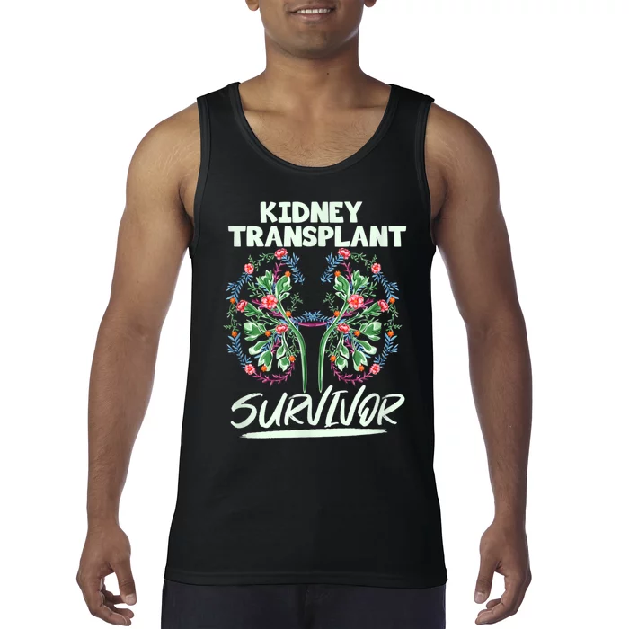 Kidney Transplant Design For An Organ Recipient Tank Top