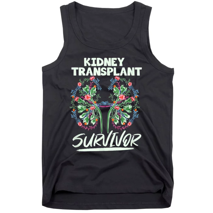 Kidney Transplant Design For An Organ Recipient Tank Top