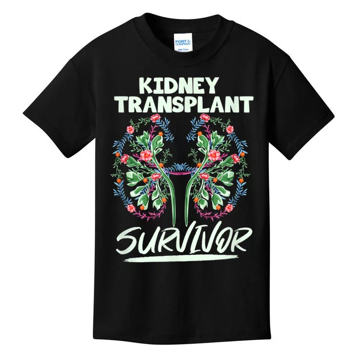 Kidney Transplant Design For An Organ Recipient Kids T-Shirt