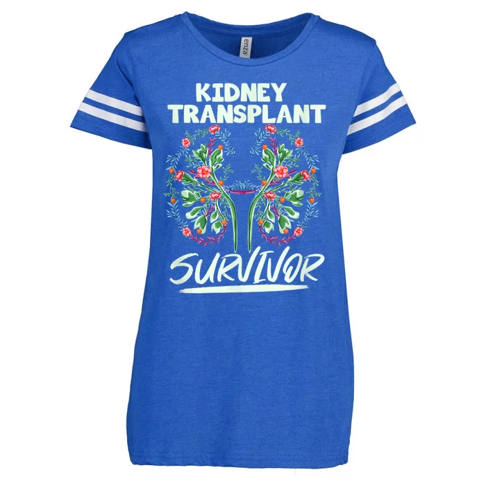 Kidney Transplant Design For An Organ Recipient Enza Ladies Jersey Football T-Shirt