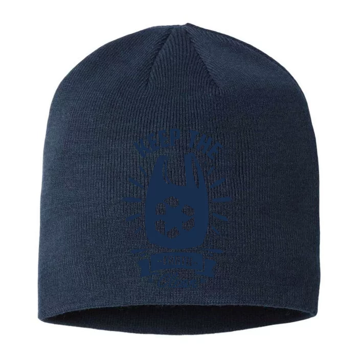 Keep The Earth Clean 8 1/2in Sustainable Knit Beanie