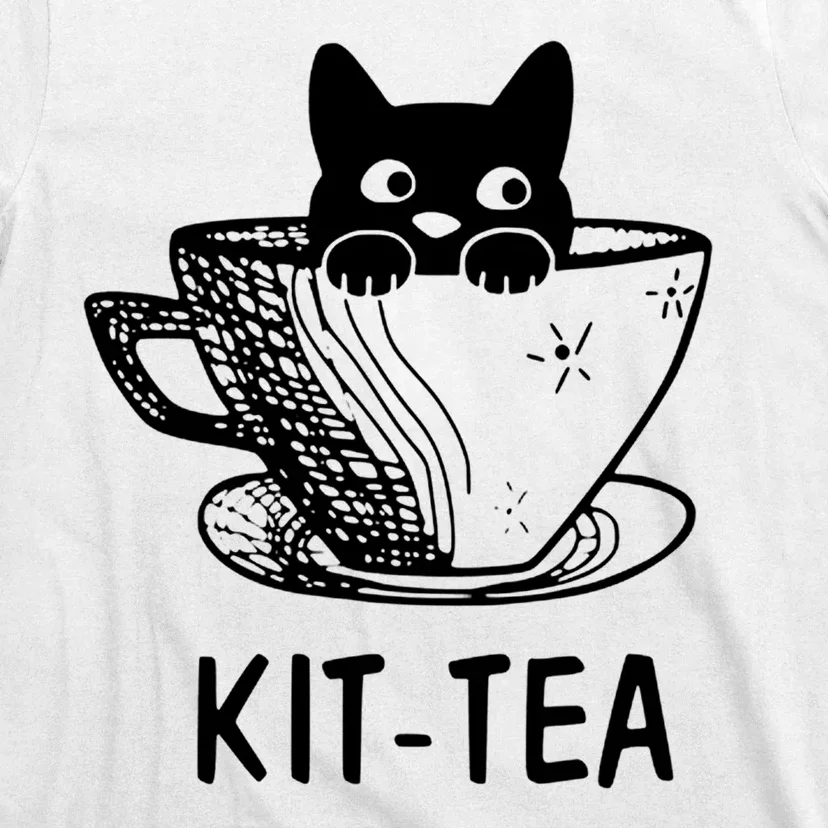 Kit Tea Funny Cat Lover T-Shirt