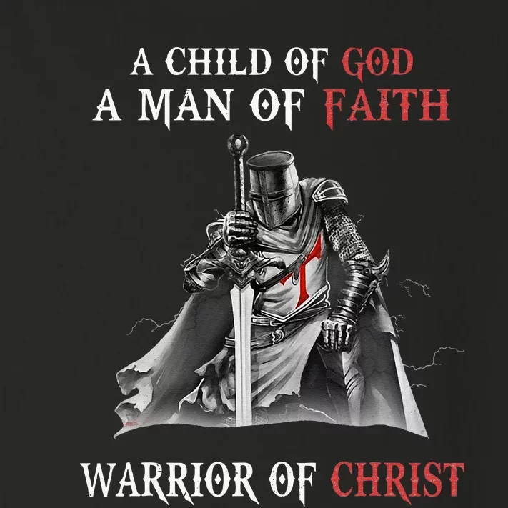 Knight Templar Faith Warrior Of Christ Toddler Long Sleeve Shirt