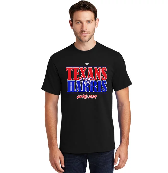 Kennidi Texans For Harris Kamala 2024 Tall T-Shirt