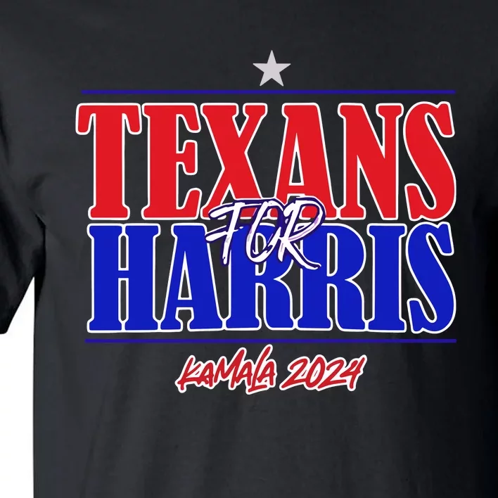 Kennidi Texans For Harris Kamala 2024 Tall T-Shirt