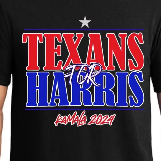 Kennidi Texans For Harris Kamala 2024 Pajama Set