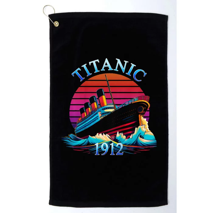 TITANIC 1912 HISTORY COMMEMORATIVE Platinum Collection Golf Towel