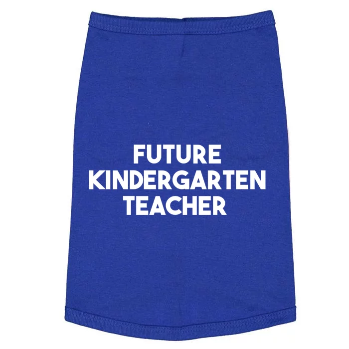 Kindergarten Teacher Funny Future Kindergarten Teacher Great Gift Doggie Tank