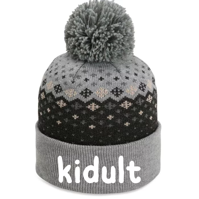 Kidult T For Grown Up Who Love Their Toys The Baniff Cuffed Pom Beanie