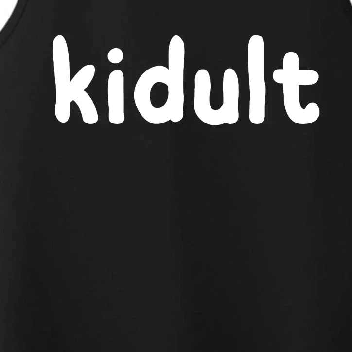 Kidult T For Grown Up Who Love Their Toys Performance Tank