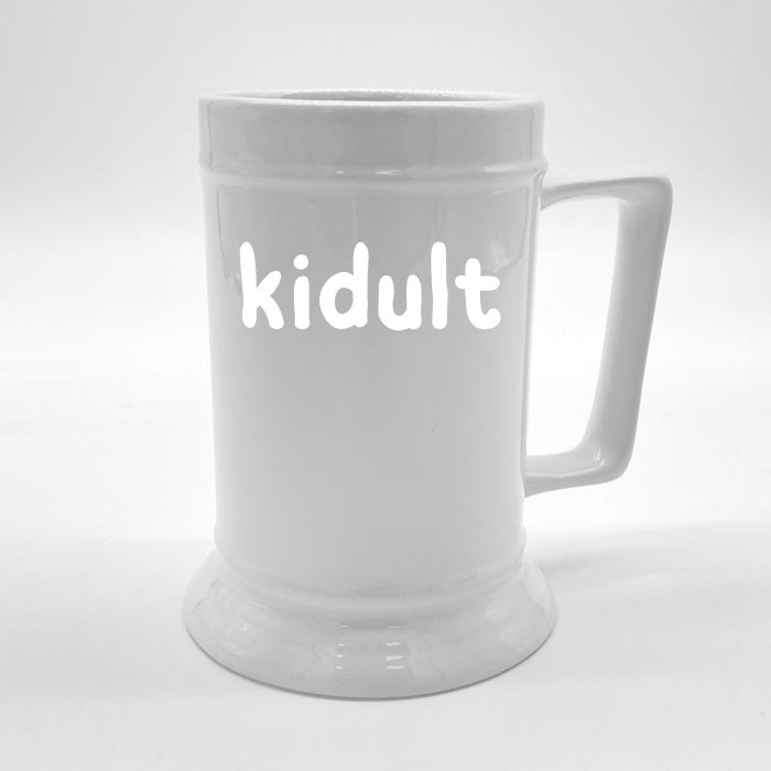 Kidult T For Grown Up Who Love Their Toys Front & Back Beer Stein