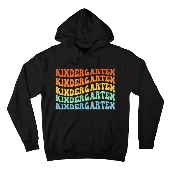 Kindergarten Teacher First Day School Back To School Hoodie