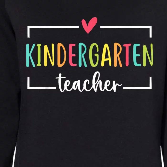 Kindergarten Teacher First Day Of School Welcome Back To School Womens California Wash Sweatshirt