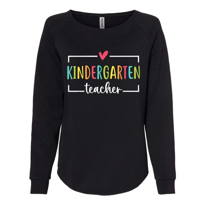 Kindergarten Teacher First Day Of School Welcome Back To School Womens California Wash Sweatshirt