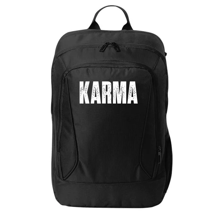 Karma Trending Graphic Tee City Backpack