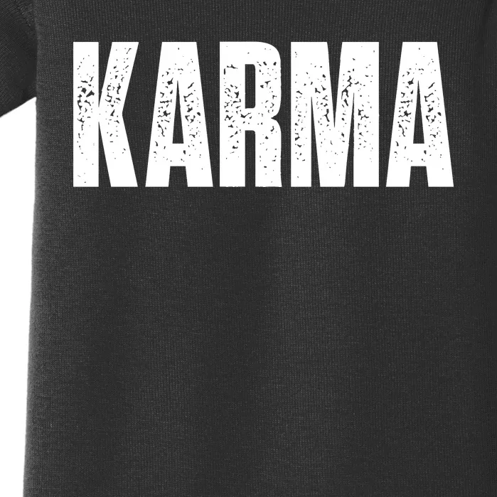 Karma Trending Graphic Tee Baby Bodysuit