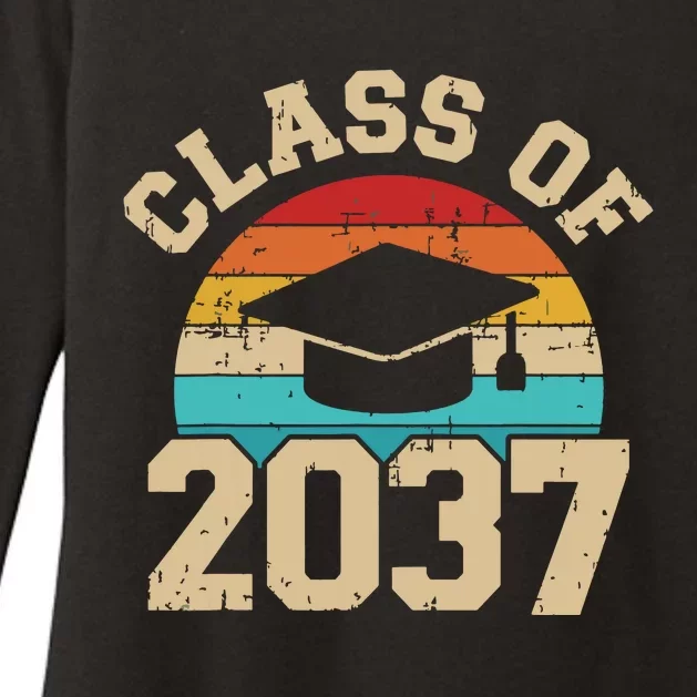 Kindergarten To Graduation Class Of 2037 Grow With Me Womens CVC Long Sleeve Shirt