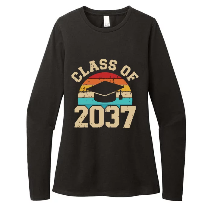 Kindergarten To Graduation Class Of 2037 Grow With Me Womens CVC Long Sleeve Shirt