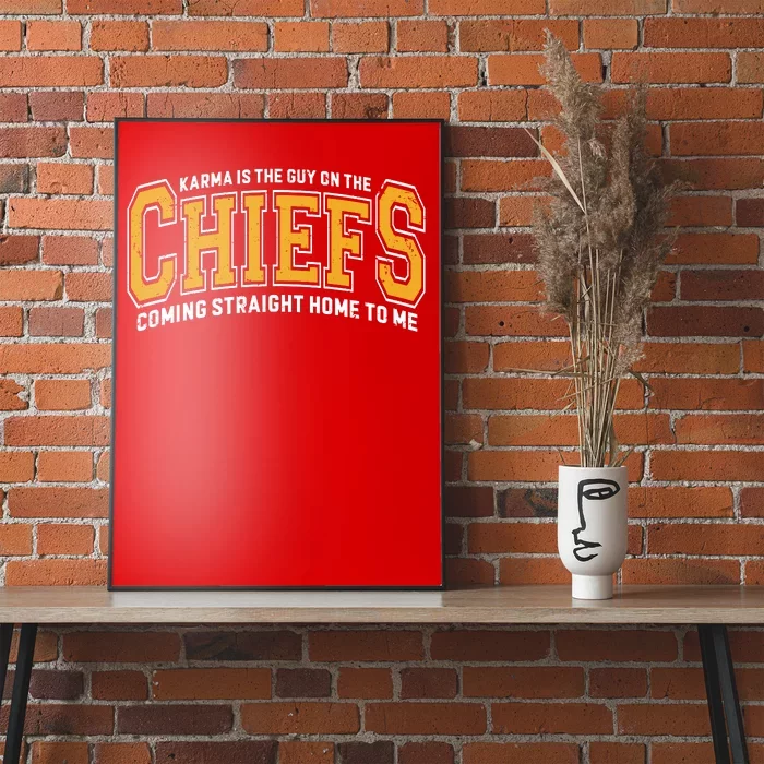 Karma The Guy On The Chief Era Poster