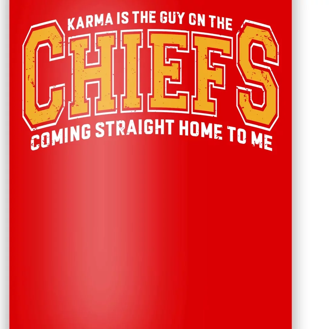 Karma The Guy On The Chief Era Poster