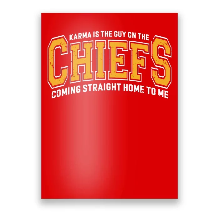 Karma The Guy On The Chief Era Poster