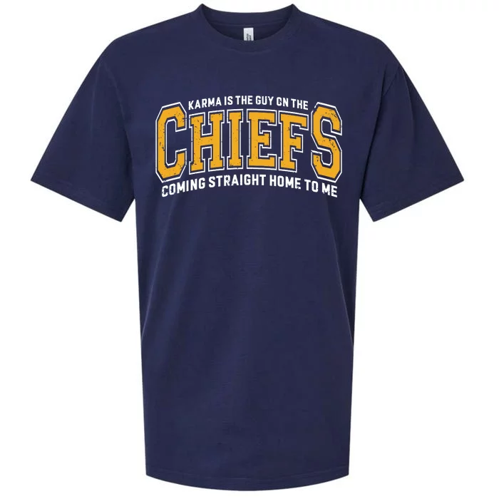 Karma The Guy On The Chief Era Sueded Cloud Jersey T-Shirt