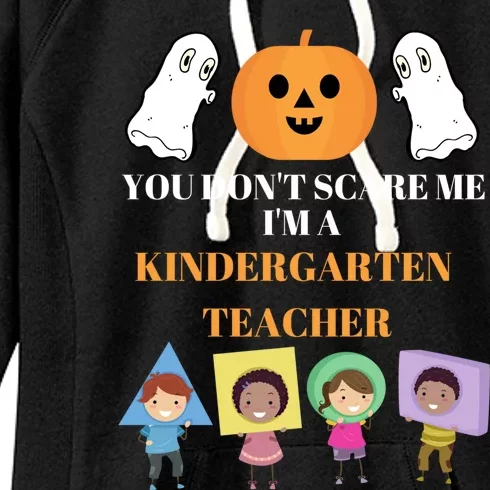 Kindergarten Teacher Halloween Kindergarten Teacher Gift Women's Fleece Hoodie