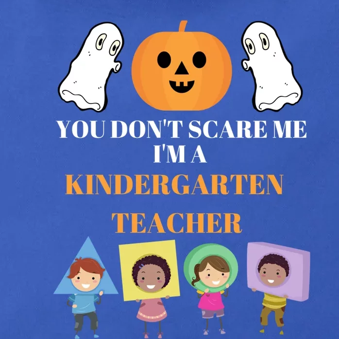 Kindergarten Teacher Halloween Kindergarten Teacher Gift Zip Tote Bag