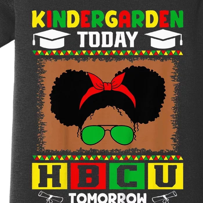 Kindergarten Today Hbcu Tomorrow Future Hbcu Grad Baby Bodysuit