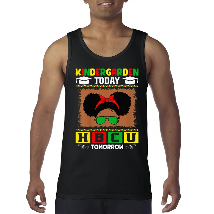 Kindergarten Today Hbcu Tomorrow Future Hbcu Grad Tank Top