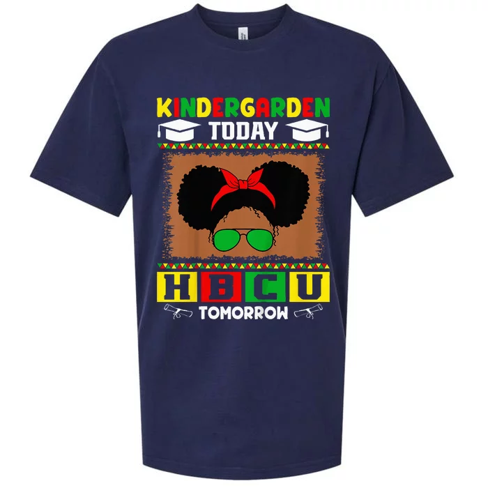 Kindergarten Today Hbcu Tomorrow Future Hbcu Grad Sueded Cloud Jersey T-Shirt