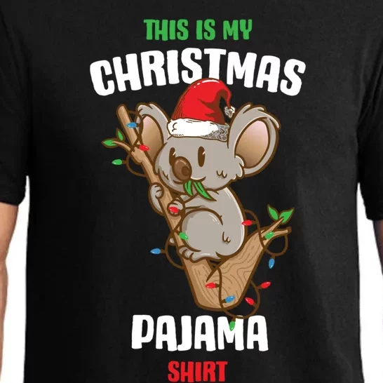 Koala This Is My Christmas Pajama Gift Pajama Set