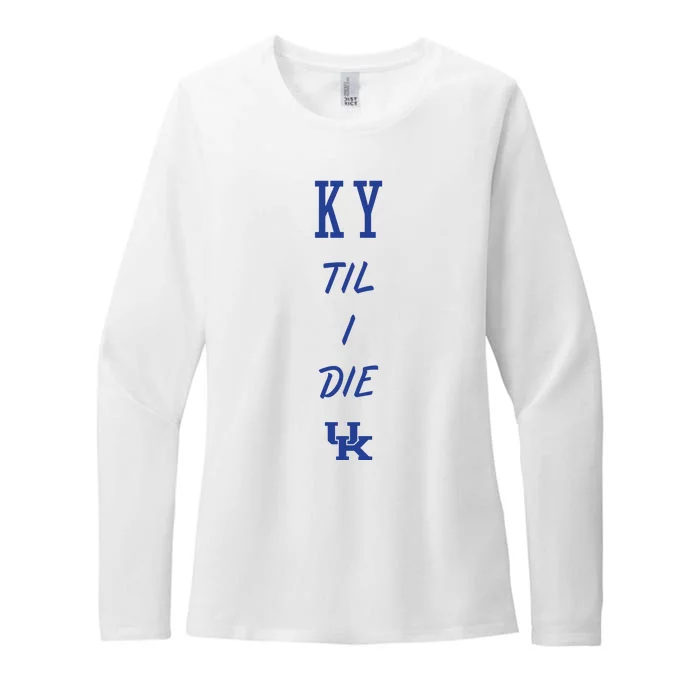 Ky Til I Die Womens CVC Long Sleeve Shirt