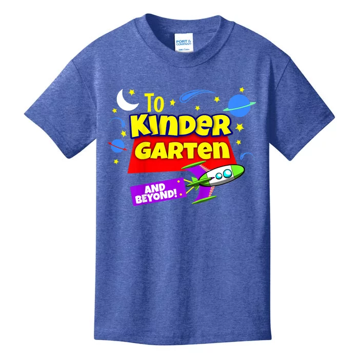 Kids To Infinity And Beyond Back To School Kindergarten Kids T-Shirt