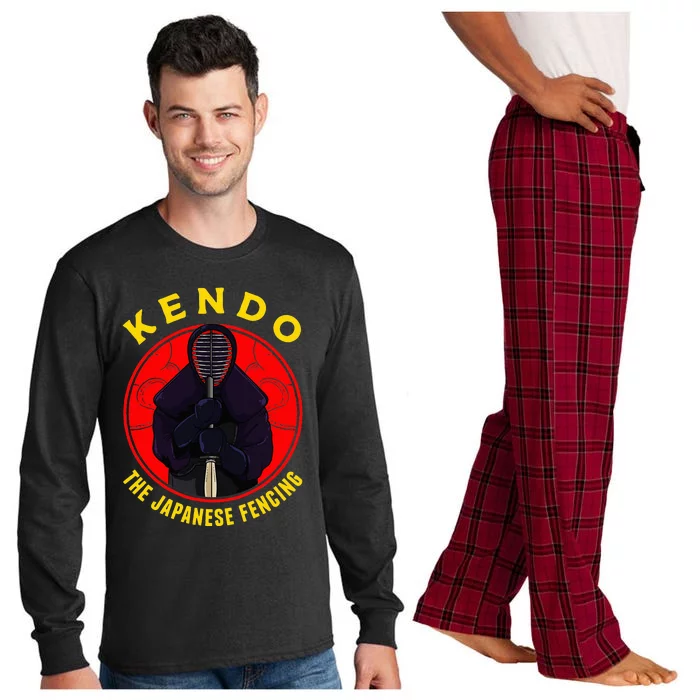 Kendo The Japanese Fencing Traditional Style Fencing Sport Long Sleeve Pajama Set