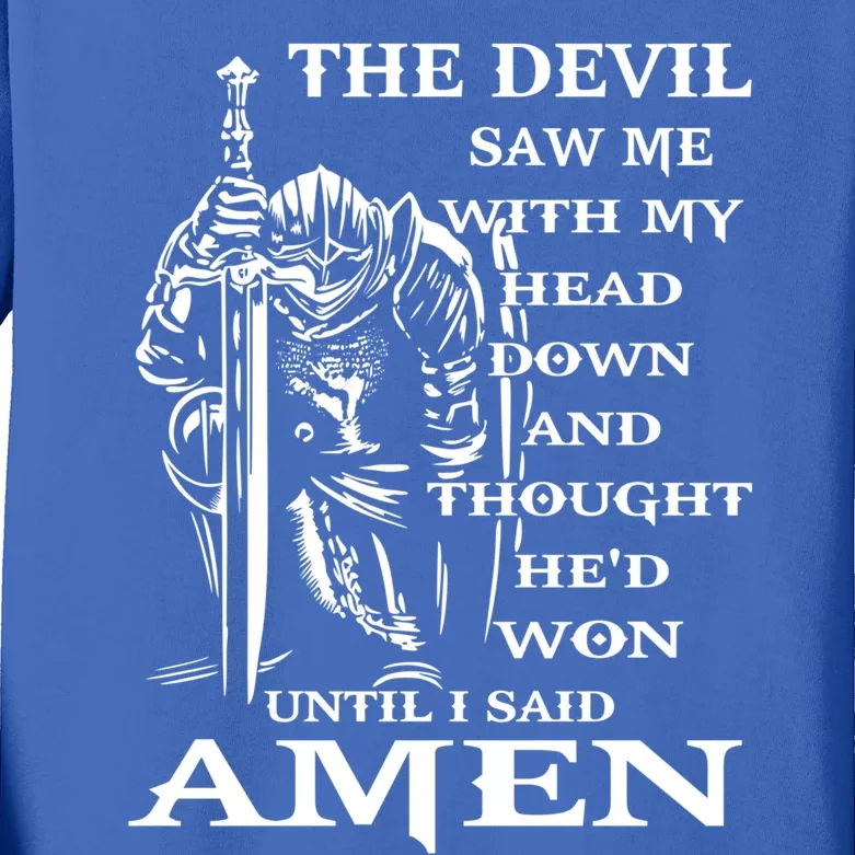 ATMTEE The Devil Saw Me with My Head Down Hoodie, Knight Templar