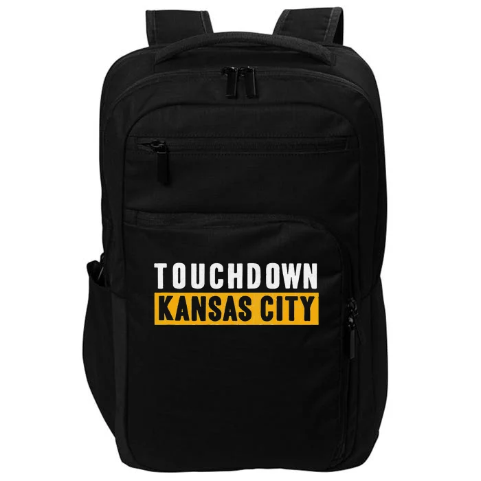 Kc Touchdown Kansas City Cool Traditional Style Kc Fan Pro Impact Tech Backpack