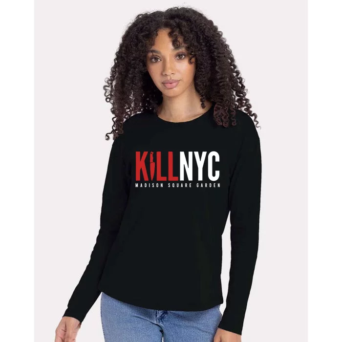 Kill Tony Killnyc Madison Square Garden Womens Cotton Relaxed Long Sleeve T-Shirt